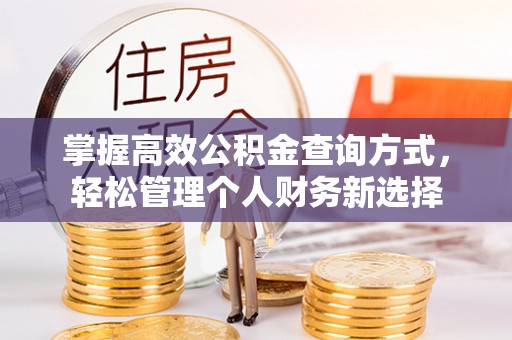 花垣掌握高效公积金查询方式，轻松管理个人财务新选择