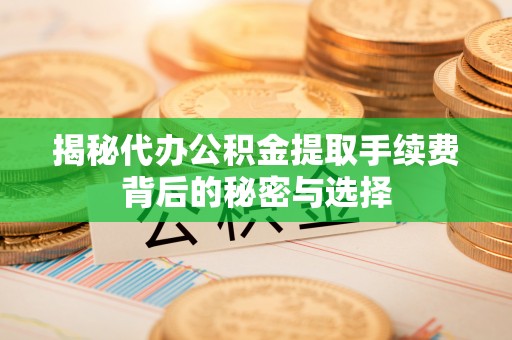 花垣揭秘代办公积金提取手续费背后的秘密与选择