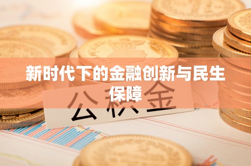 花垣新时代下的金融创新与民生保障